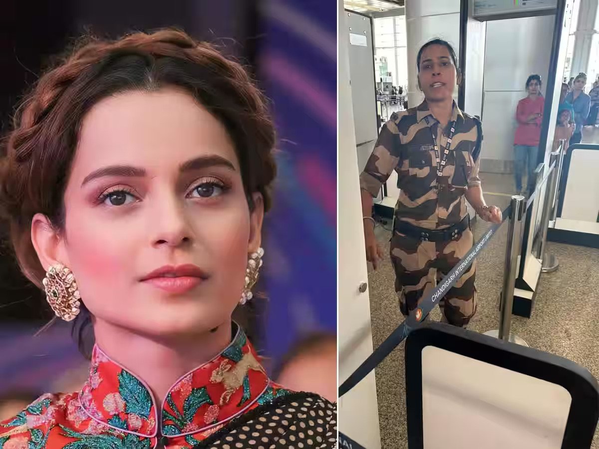 Kangana Ranaut Slapped By CISF Jawan At Chandigarh Airport