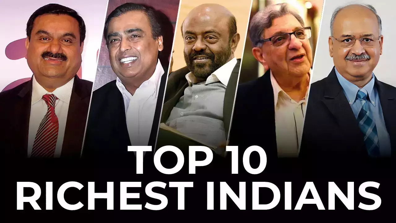 The Current Top 10 Richest Person in India