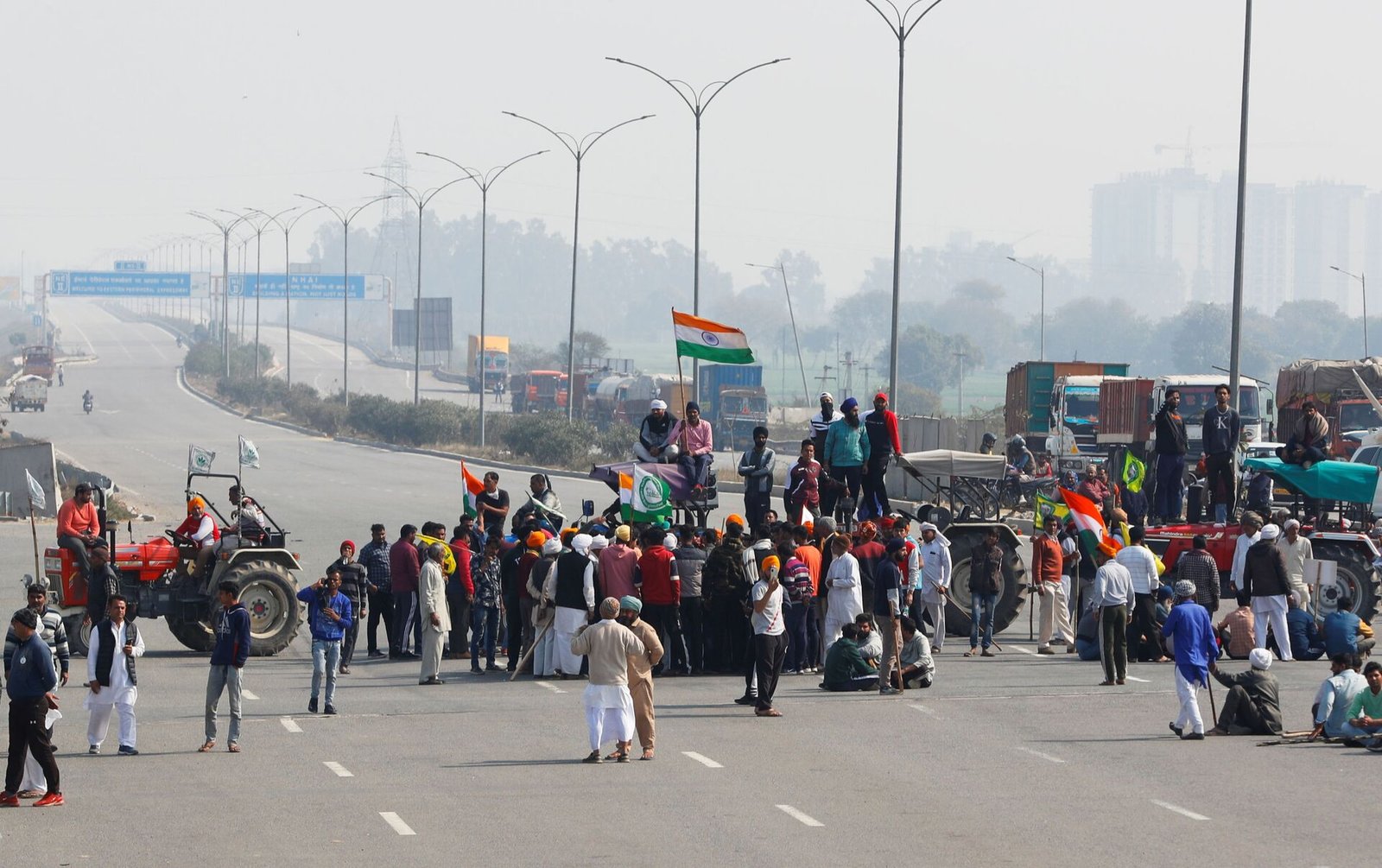 Punjab farmers protest