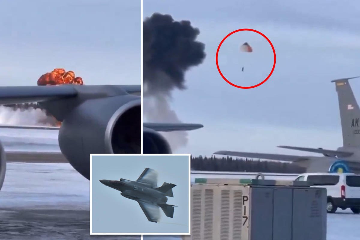 F-35 Fighter Jet Crashed