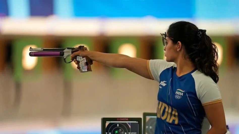 Manu Bhaker Wins India’s First Medal at Paris Olympics 2024 Bronze in