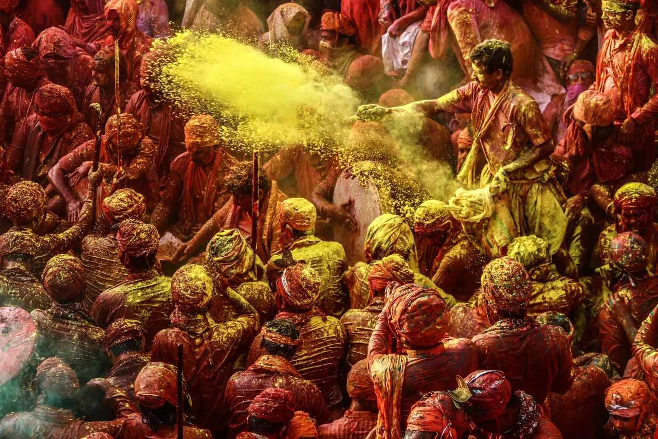 Holi in Vrindavan