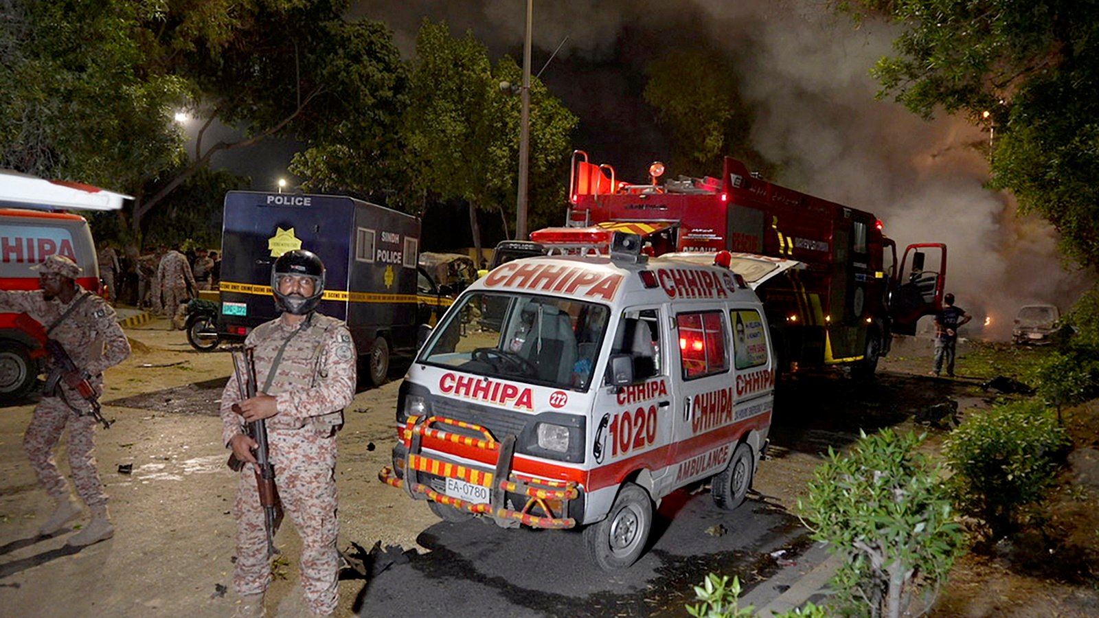 Karachi blast