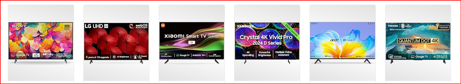 Deals on TVs